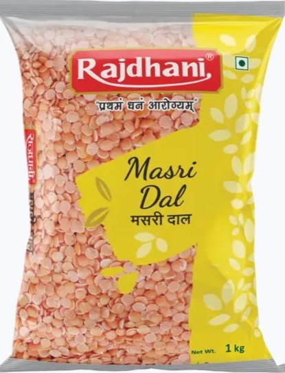 Rajdhani Masuri Dal 1kg pecking